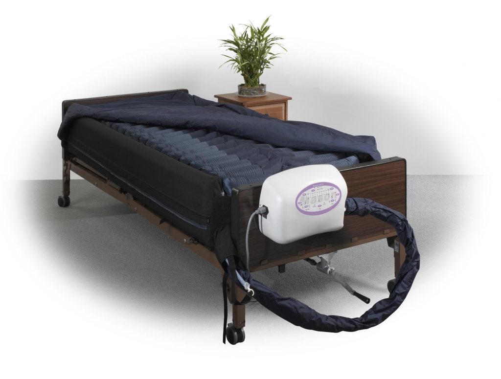 air assisted lateral transfer mattress